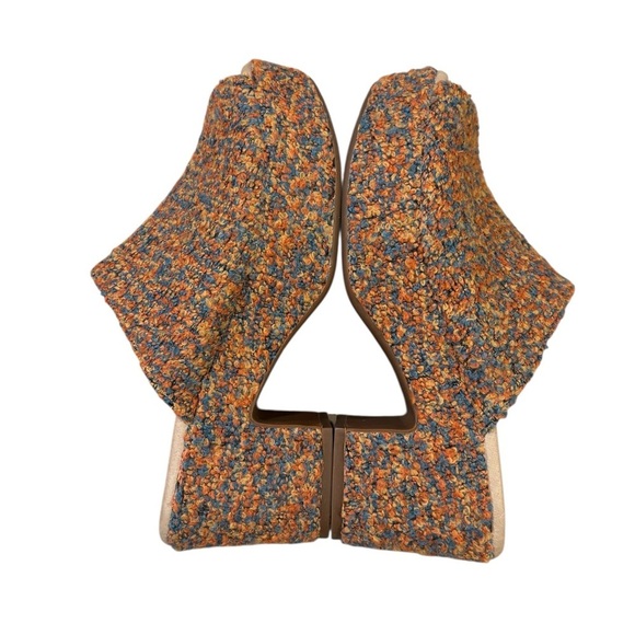 Chocolat Blu Gwyn Tweed Clog in Rust size 8.5 - Picture 4 of 10